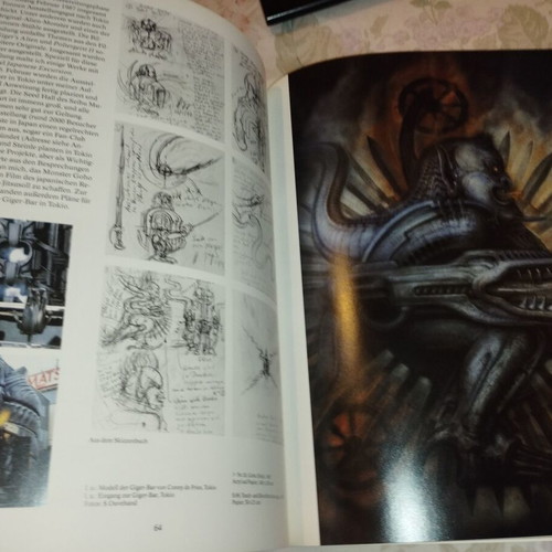 HR Giger ARh+ art book, German edition, Taschen