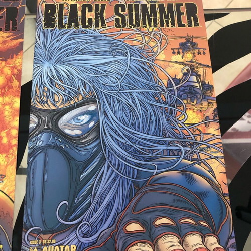 Black Summer set of 8 comics new, Warren Ellis, Juan Jose Ryp, Avatar Comics