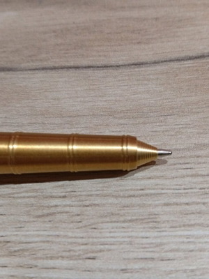 Brass Tactical Pen new