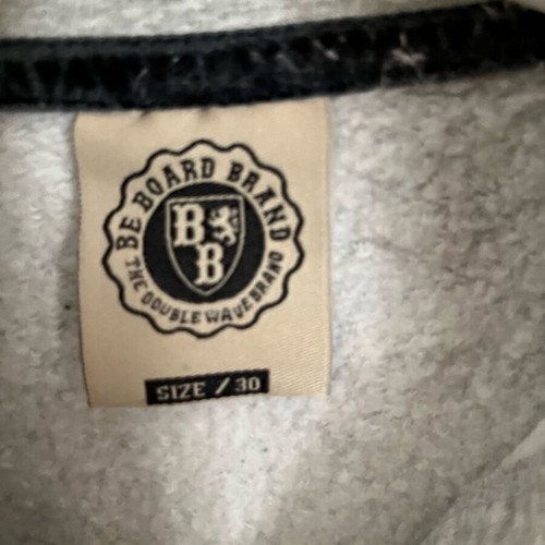 Be Board gray sweatshirt for boy 30months used