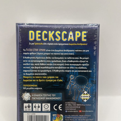 Deckscape: Journey Through Time Pocket Board Game new