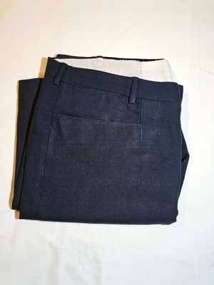 Men's blue suit pants, size L