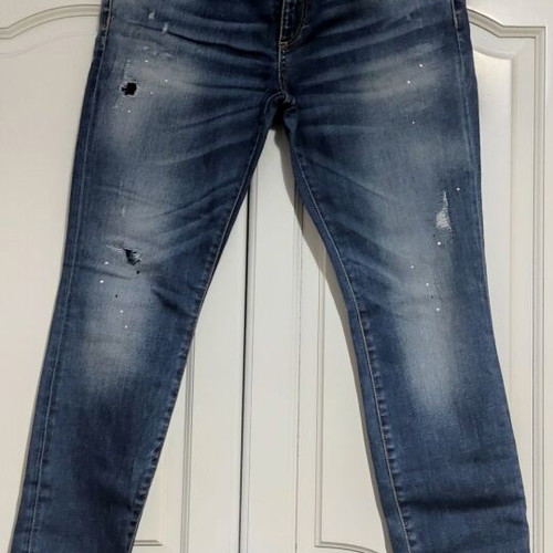 BSB denim pants used, size S, blue