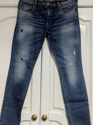 BSB denim pants used, size S, blue