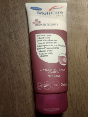 Zinc Oxide Cream new, for bedridden and incontinence care