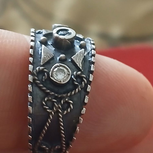 Silver 925 Ring 17 mm like new