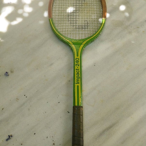 Spalding vintage tennis racket used from the 70s