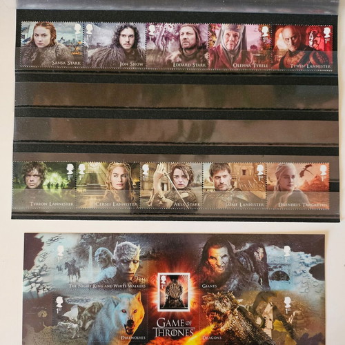 Game of Thrones stamps new