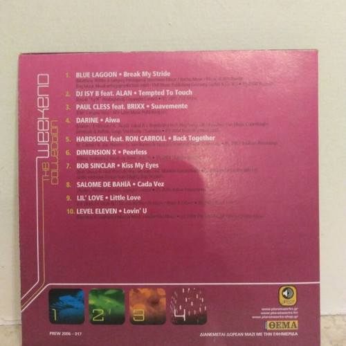 The Weekend Collection CD like new, Cocktail and Dinner Party