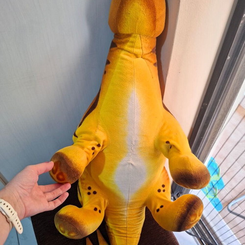 Dinosaur plush toy used, large ideal for babies