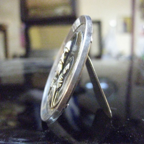 Silver icon of Saint Stylianos used, tabletop decoration