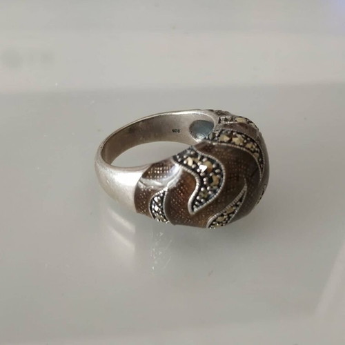 Silver ring 925 like new, size 17-18
