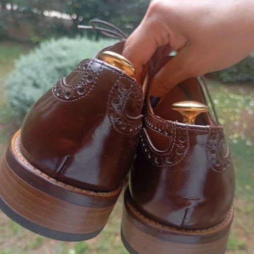 Dolce & Gabbana men's leather Brogue shoes size 44, like new