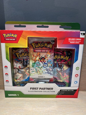 First Partner Illustration Series 1 Pokemon card near mint condition