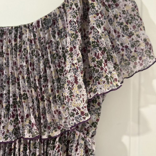 BSB mini dress, pink and purple