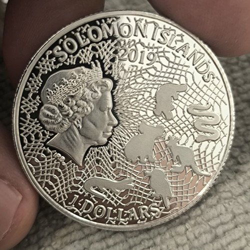 Koala Australia souvenir coin replica 40mm, new