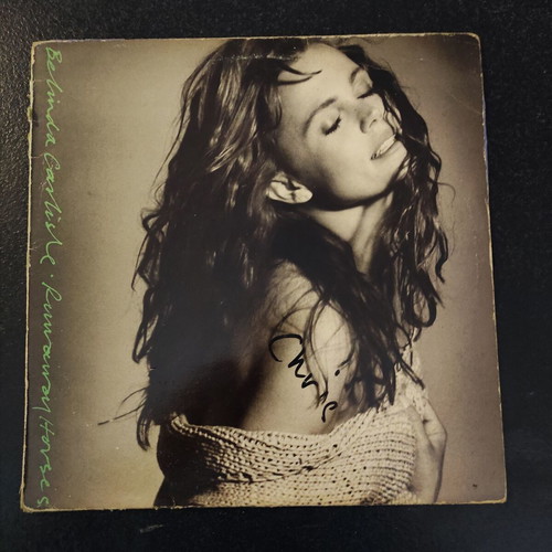 Belinda Carlisle Runaway Horses LP used, original Greek edition 1989