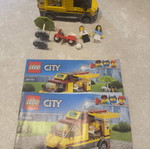 Lego Pizza Van 60150 μεταχειρισμένο, πλήρες με τα βιβλιαράκια