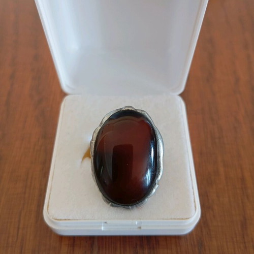 Adjustable ring like new, silver