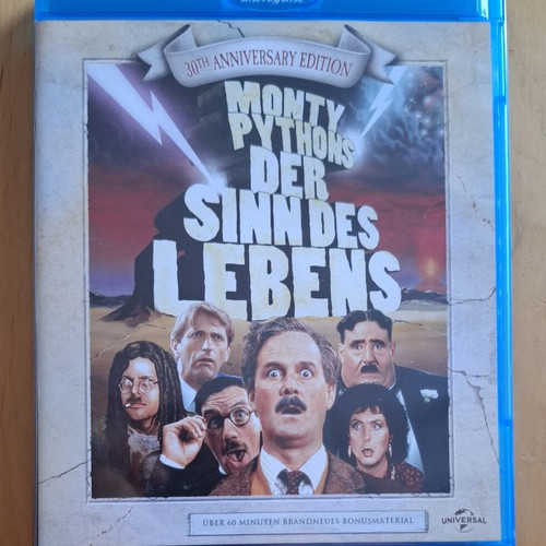 Monty Python's The Meaning of Life Blu-ray like new, comedy, subtitles