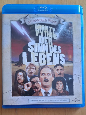 Monty Python's The Meaning of Life Blu-ray like new, comedy, subtitles