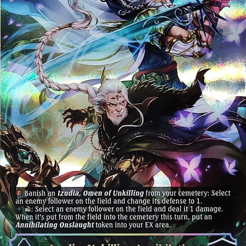 Izudia, Unkilling Annihilation Shadowverse Evolve TCG near mint