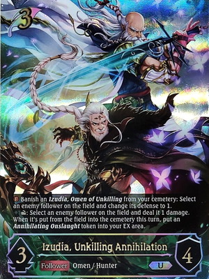 Izudia, Unkilling Annihilation Shadowverse Evolve TCG near mint