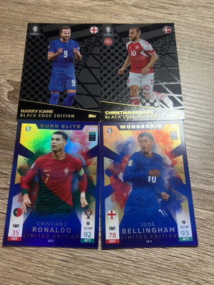 Black Edition Edge, Euro Elite, Wonderkid cards new