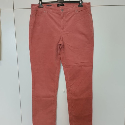 Talbots corduroy pants pink dusty apple new XL XXL