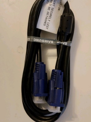 Samsung VGA cable new, male to male