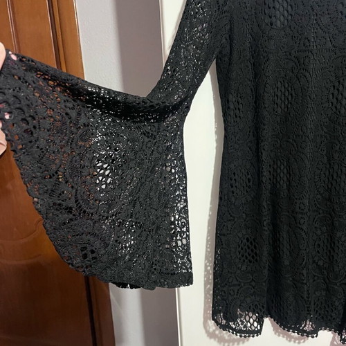BSB Black Lace Dress Like New Romantic Boho Style