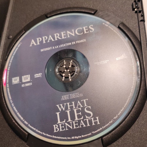 What Lies Beneath DVD like new with Greek subtitles