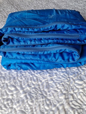 Sleeping bag used, dimensions closed 1.74 x 74 m