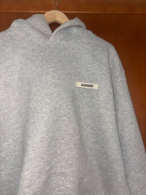 Jacquemus sweatshirt like new, gray unisex