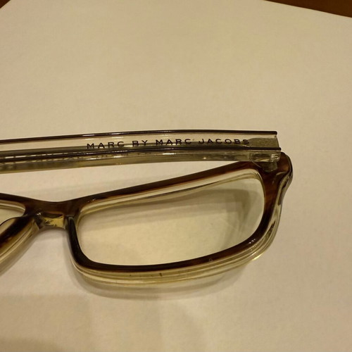 Marc Jacobs eyeglasses like new, brown and transparent