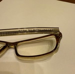 Marc Jacobs eyeglasses like new, brown and transparent