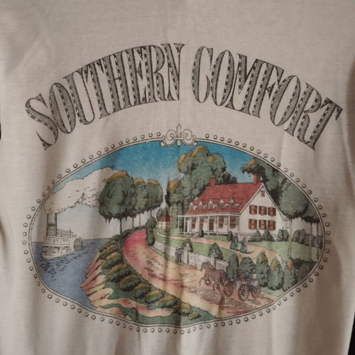 Southern Comfort blouse like new, white and black, sizes M and L