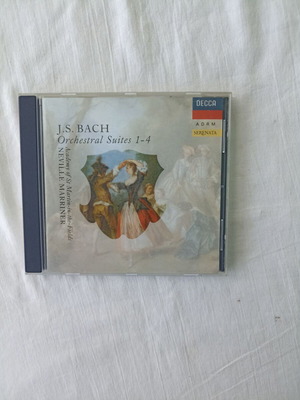 J. S. Bach Orchestral Suites 1-4 CD used, classical