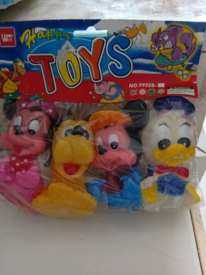 Mickey Mouse four figures with pacifier new