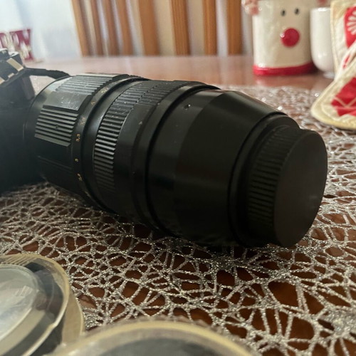 Zenit 122 like new with 3 lenses, 6 filters and flash