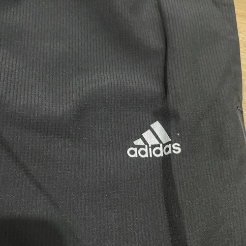 Adidas black tracksuit size L