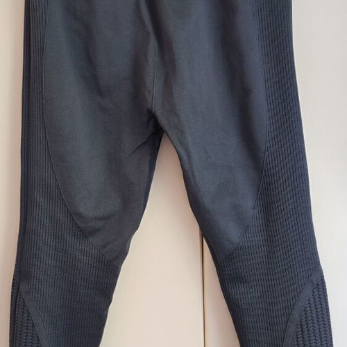 H&M Sport seamless leggings used, petrol color, size XL