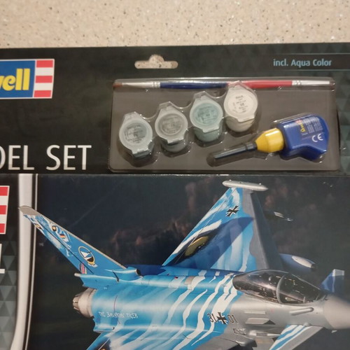 Revell Eurofighter Typhoon the Bavarian Tiger 2021 Plastic Model Airplane 1:72 New
