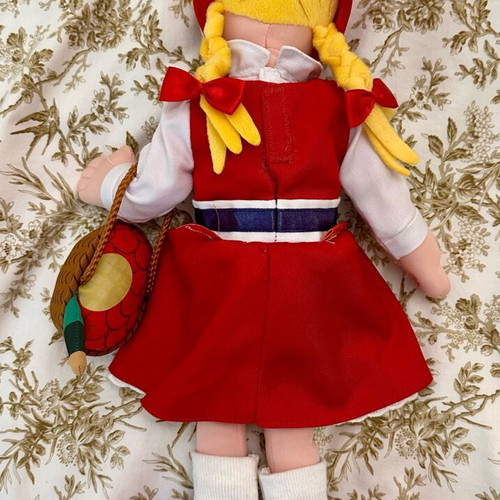 Collectible Little Red Riding Hood Doll Sigikid 43 cm used