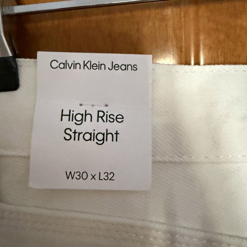 Calvin Klein jeans new, slim fit, white