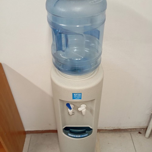 Water dispenser cold and hot water used