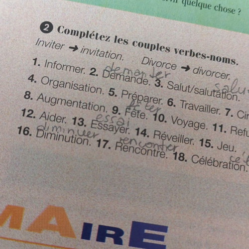 Café Crème 2 – Méthode de Français Student’s Book used, level A2–B1