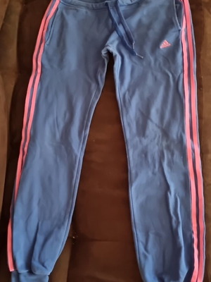Adidas women's tracksuit used, size Small, blue