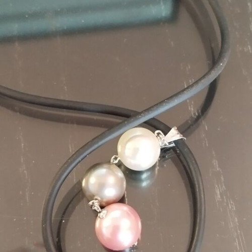 Pendant with authentic Mallorca pearls like new