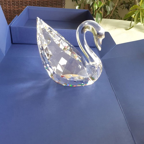 Swarovski Soulmate Huge Crystal Swan New Decorative Limited Edition
